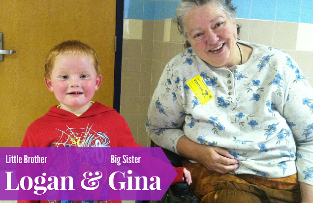 Little Brother Logan & Big Sister Gina